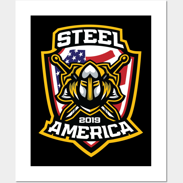 SteelRIDE 2019 Gear Wall Art by SteelRain27